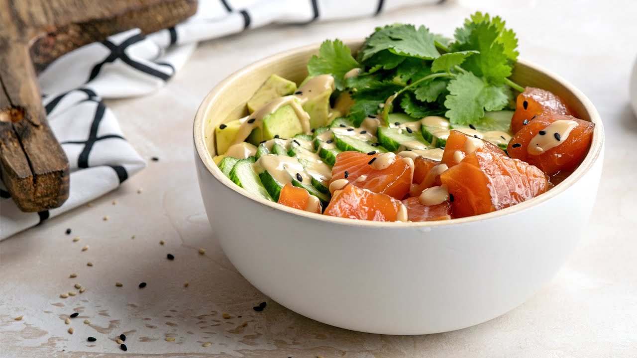 Keto Poke Bowls [Very Easy, Healthy, & Delicious]