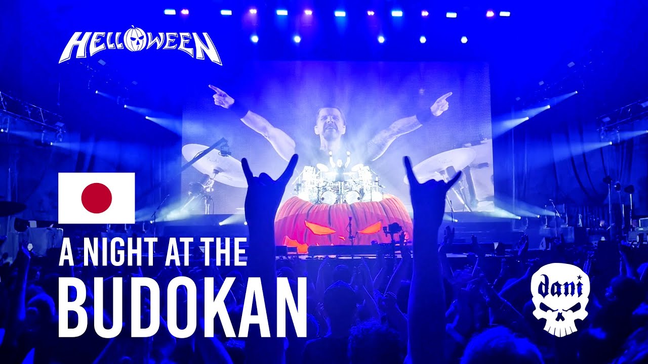 A night at the Budokan - the Movie 🇯🇵 Helloween in Japan 2023 with Dani Löble #helloween #heavymetal