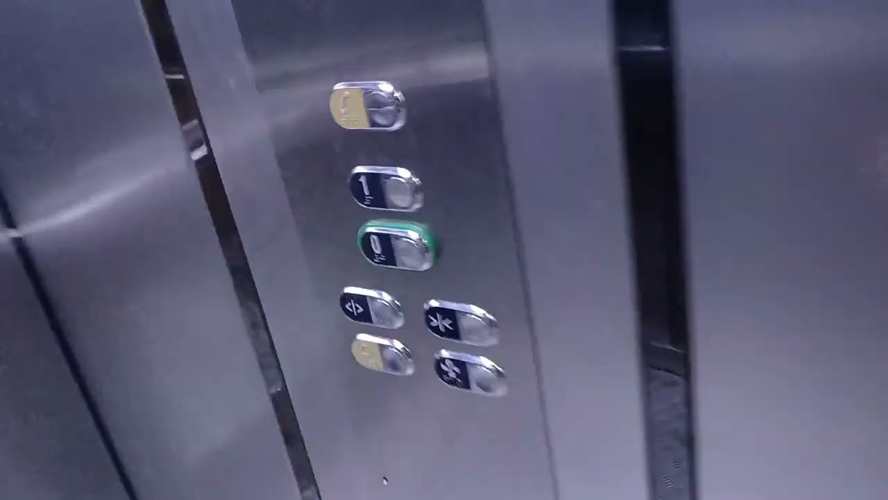 2018 A2 WasserAufzuge Lift in M1, M2, M3 Demirtaşpaşa/Abdal Metro Station, Osmangazi, Bursa,Turkey.