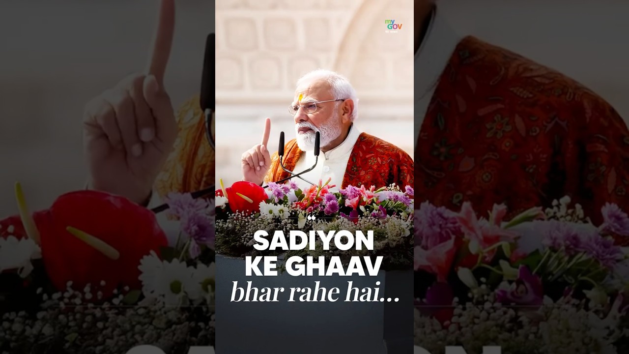 A Historic Healing: Dharm Dhwaj Rises in Ayodhya