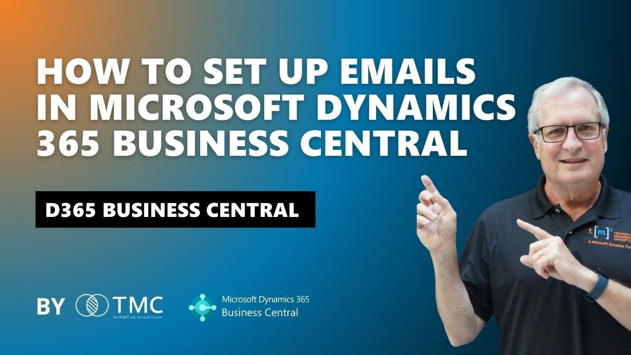 Как настроить электронную почту в Microsoft Dynamics 365 Business Central