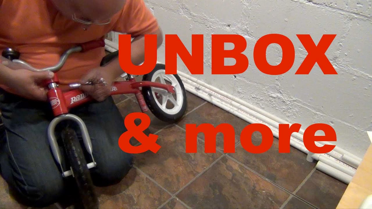 Unboxing Radio Flyer Balance Bike
