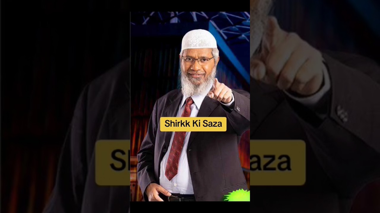 Shirkk Ki Sazaa#drzakirnaik#reactionvideo#shortsvideo#fypシ
