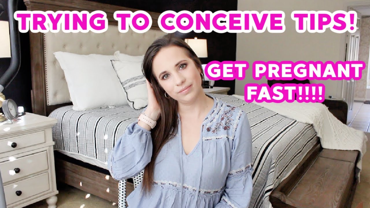 TRYING TO CONCEIVE TIPS! HOW TO GET PREGNANT FAST! TTC JOURNEY 2021!