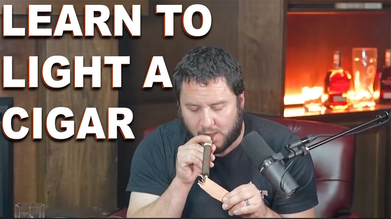 Learn To Light A Cigar
