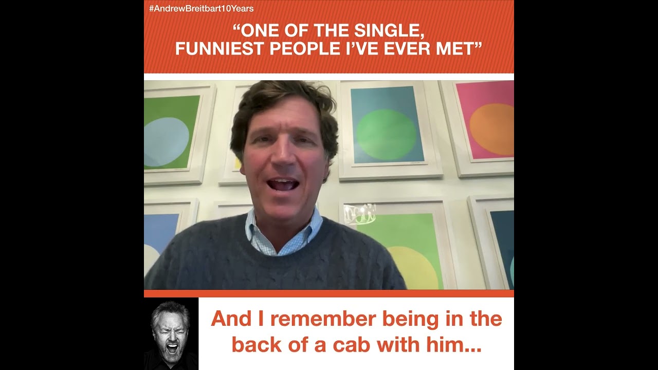 Tucker Carlson&rsquo;s Tribute to Andrew Breitbart: &ldquo;One of the Single, Funniest People I&rsquo;ve Ever Met&rdquo;