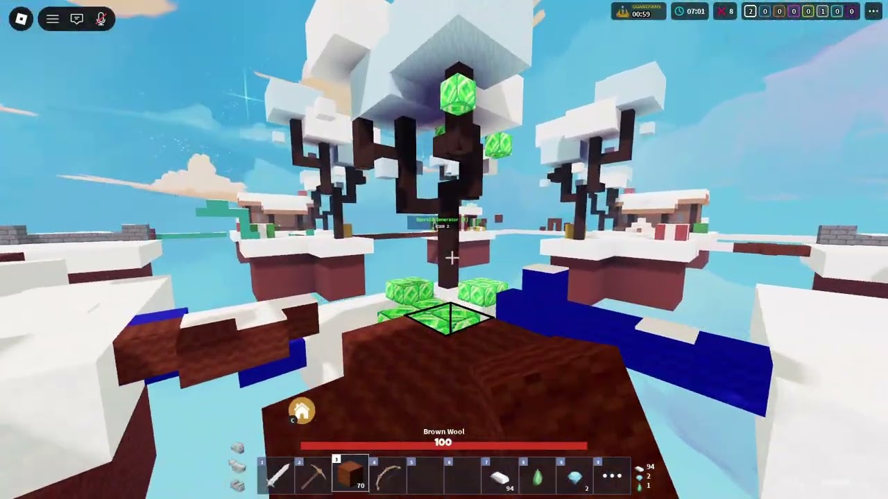 duo match with my friend fushi! (roblox bedwars gameplay)