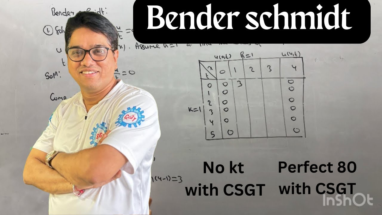 Bender schmidt 🔥 #secondyearengineeringmaths #engineeringstudies
