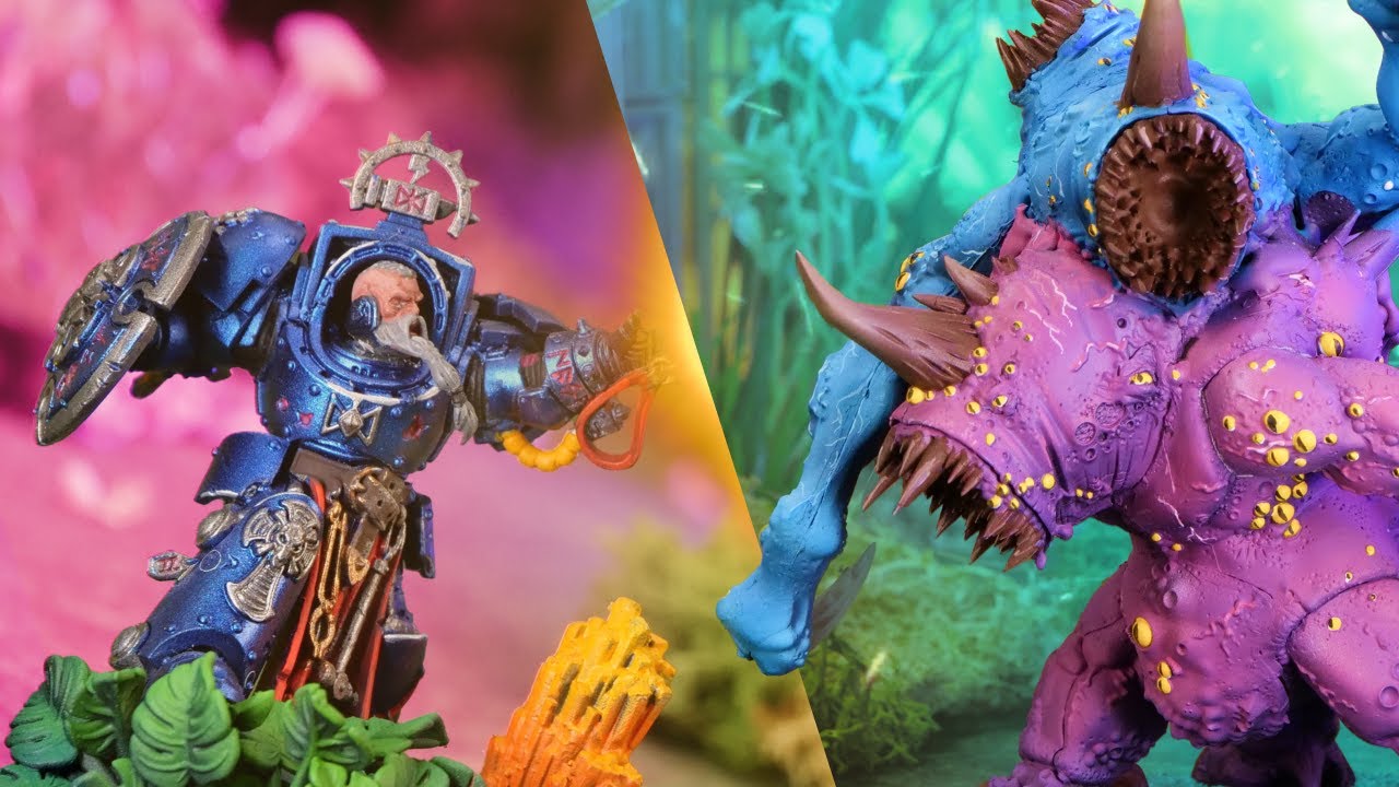 NEW Space Wolves vs Thousand Sons - Warhammer 40k Short Form Battle Report
