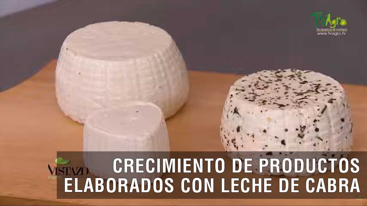Crecimiento de productos elaborados con leche de cabra - TvAgro por Juan Gonzalo Angel Restrepo