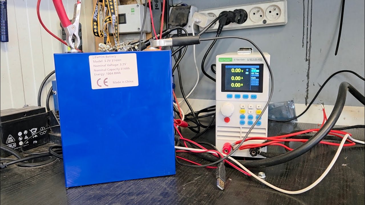 Test ogniw lifepo4 GOTION 314AH - MAGAZYN ENERGII