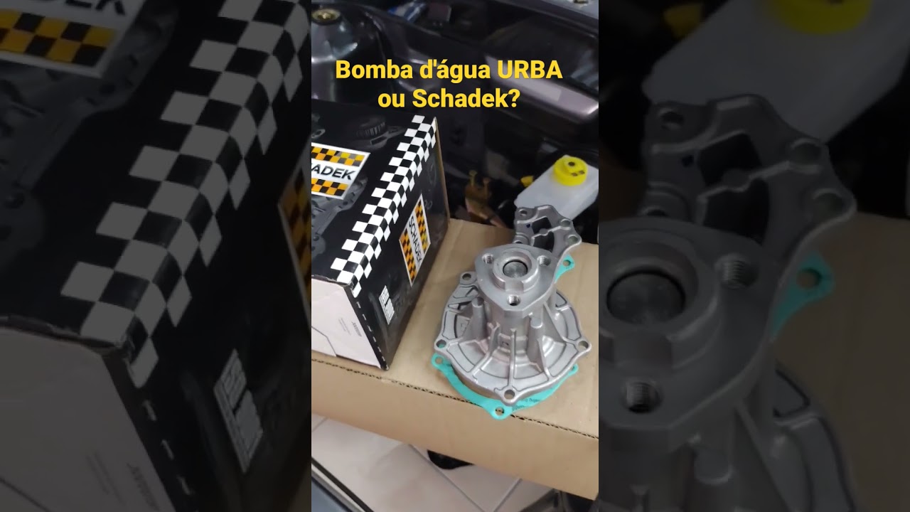 Não uso mais bomba d'água URBA nos motores AP 