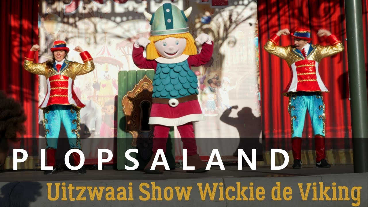 Uitzwaai Show Wickie de Viking @ Plopsaland De Panne 2024