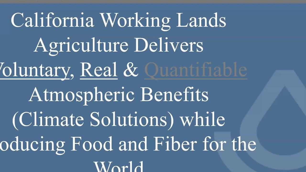 Quantifying carbon sequestration and GHG reductions from voluntary ag conservation practices