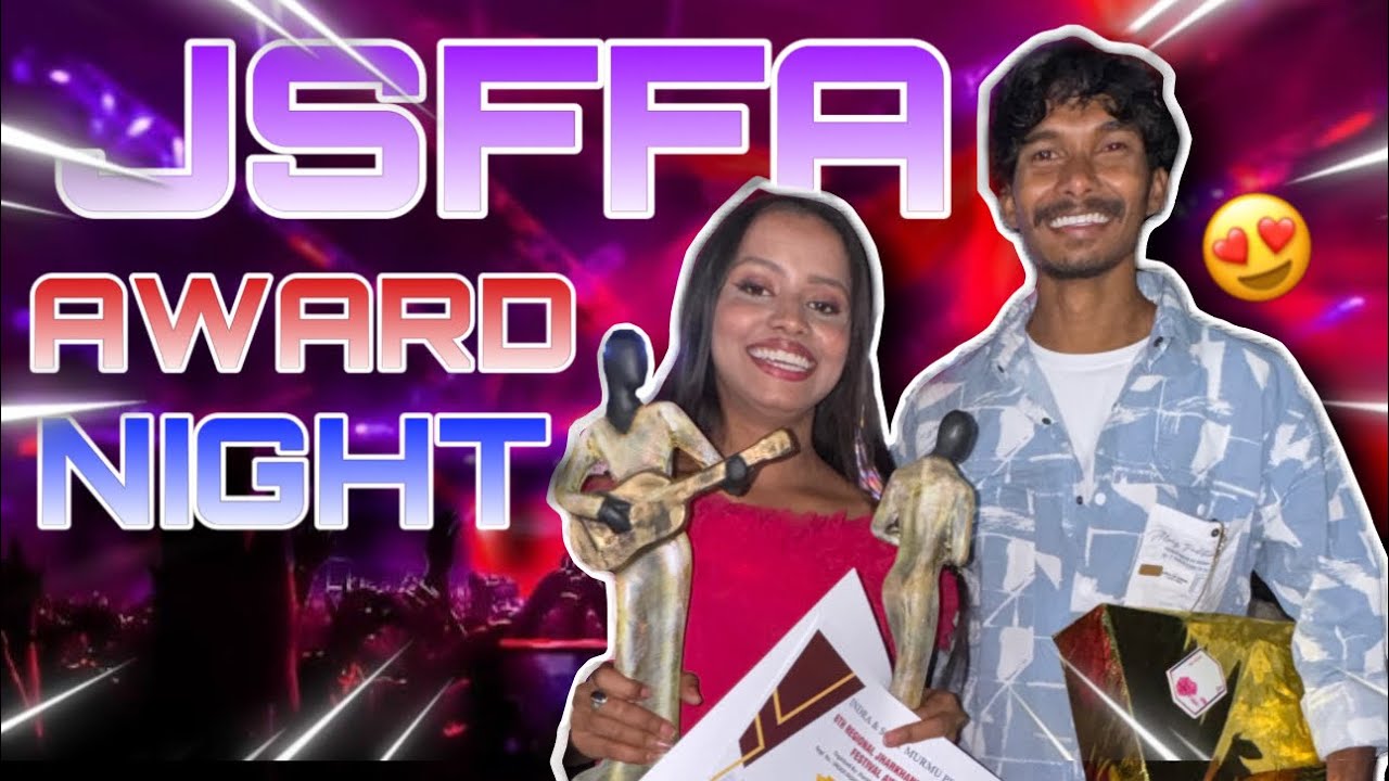 JSFFA AWARD NIGHT😍 || Jamshedpur 🫶🏼|| song industry😍