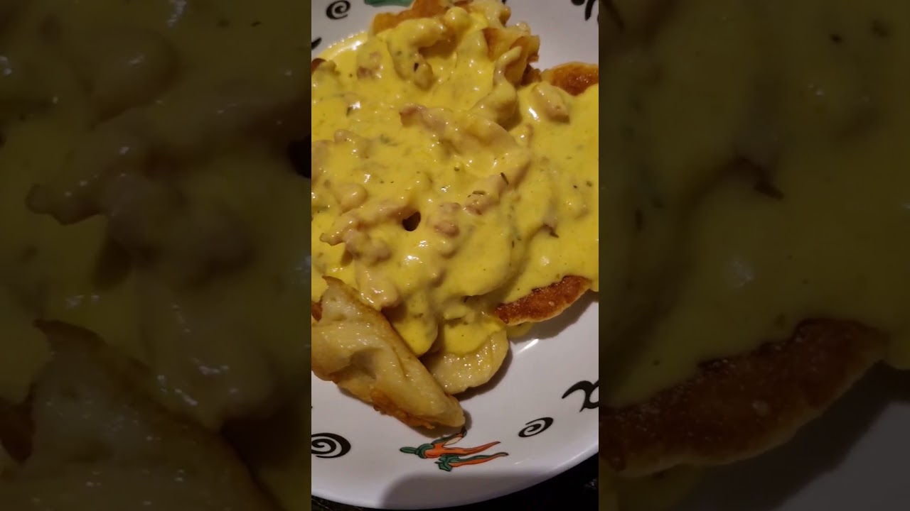 Kniddelen sauce fromage lardon et curcuma 🥰🥰🥰