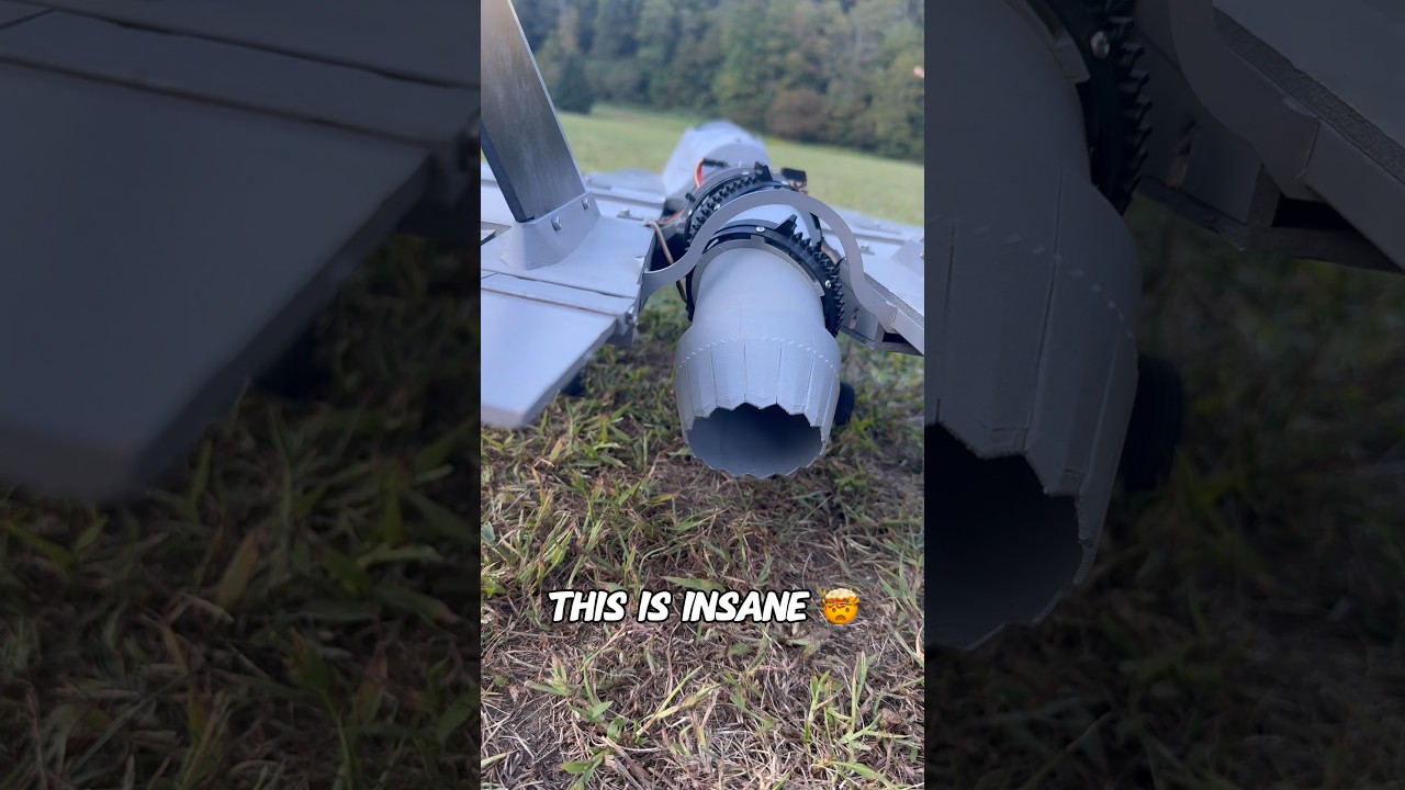 Полностью функциональный радиоуправляемый F-35 🤯