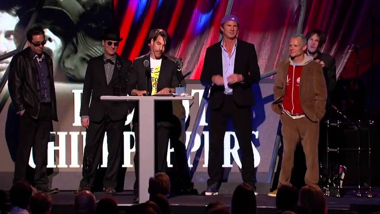 Red Hot Chili Peppers - Rock And Roll Hall of Fame Induction [HD]