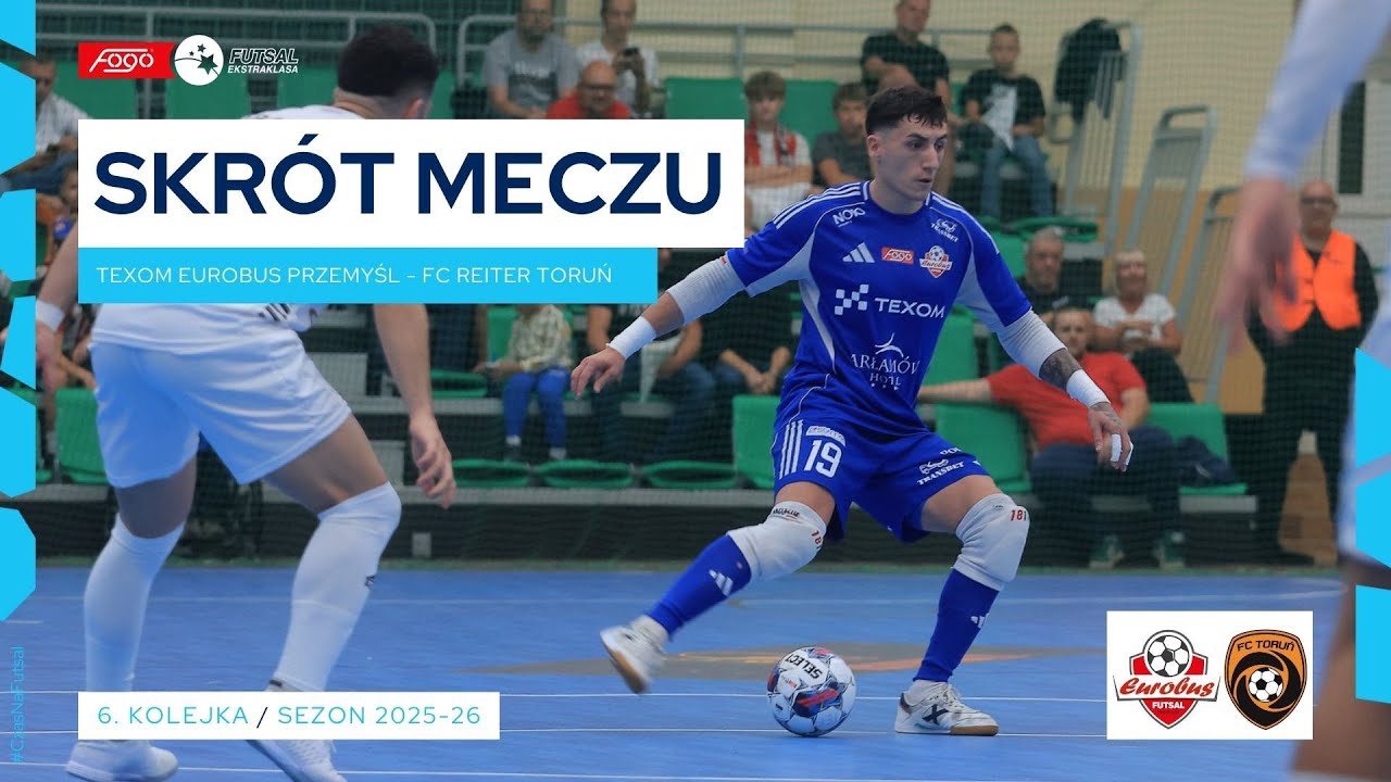 Texom Eurobus Przemyśl - FC Reiter Toruń 4:0 | SKR&Oacute;T | 6. kolejka (2025/26)