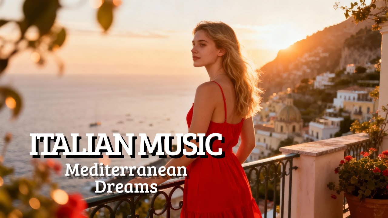 Italy Relax Vibes Instrumental 🎶 2+ Hours Mediterranean Atmosphere Positano & Capri