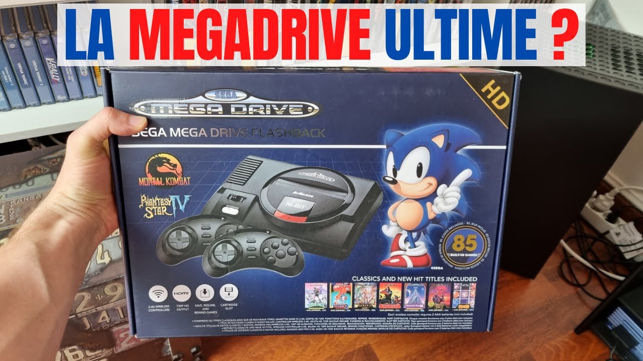 J'ai acheté la MEGADRIVE FLASHBACK HD de 2019