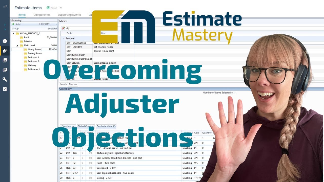 How to Write a Supplement Estimate