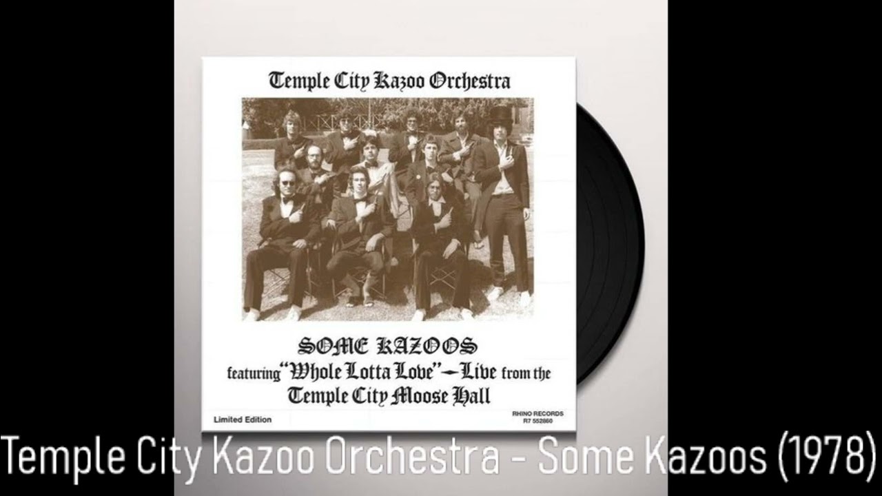 Temple City Kazoo Orchestra - Some Kazoos (1978)