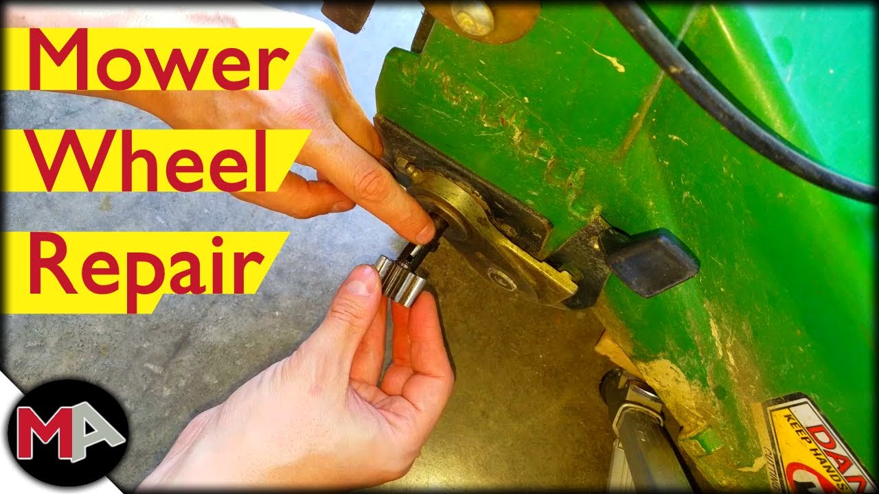 Repairing Lawn Mower Wheels