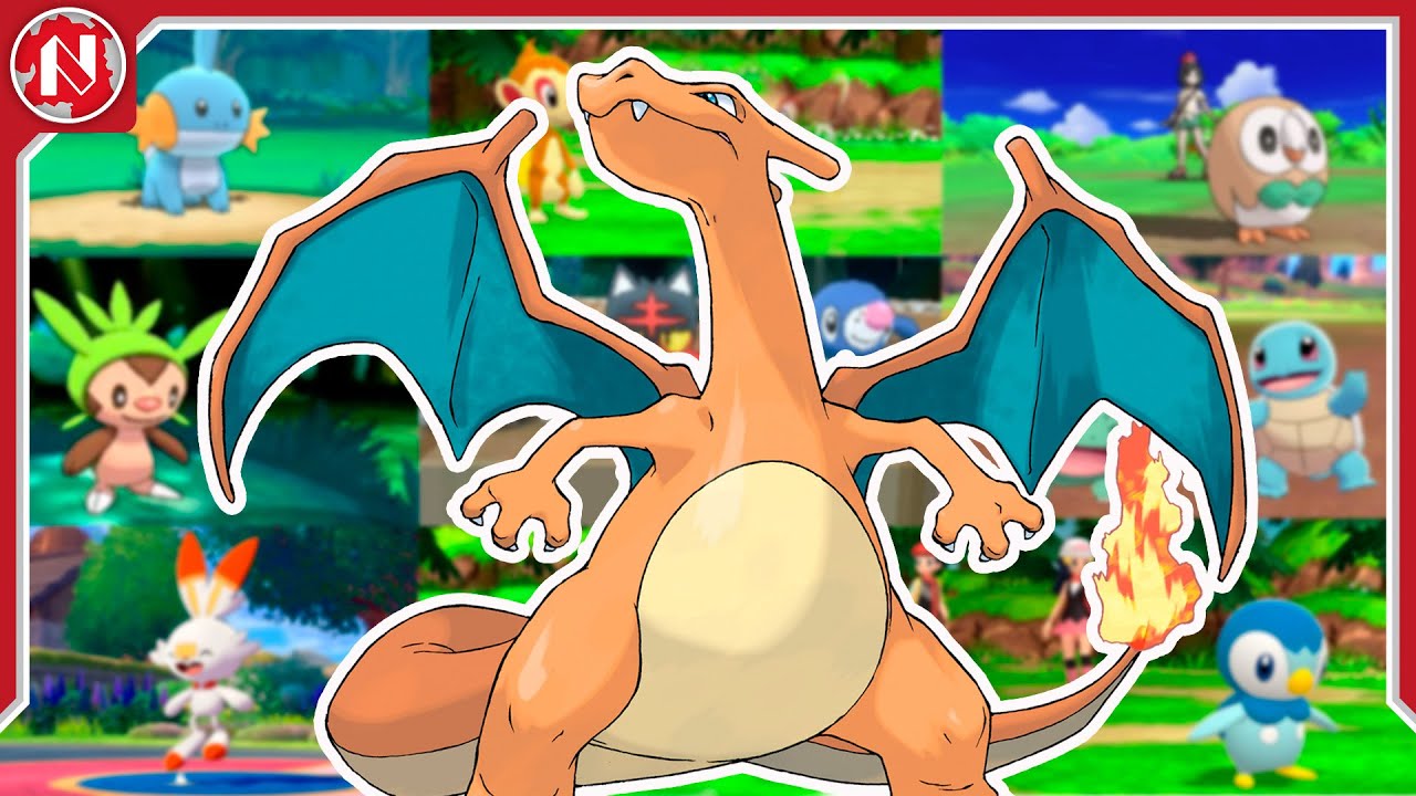 El Mejor POKÉMON INICIAL de CADA GENERACIÓN