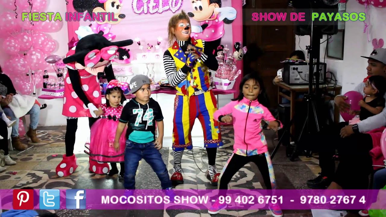 SHOW DE PAYASOS - MINNIE Y MICKEY MOUSE - LIMA PERU