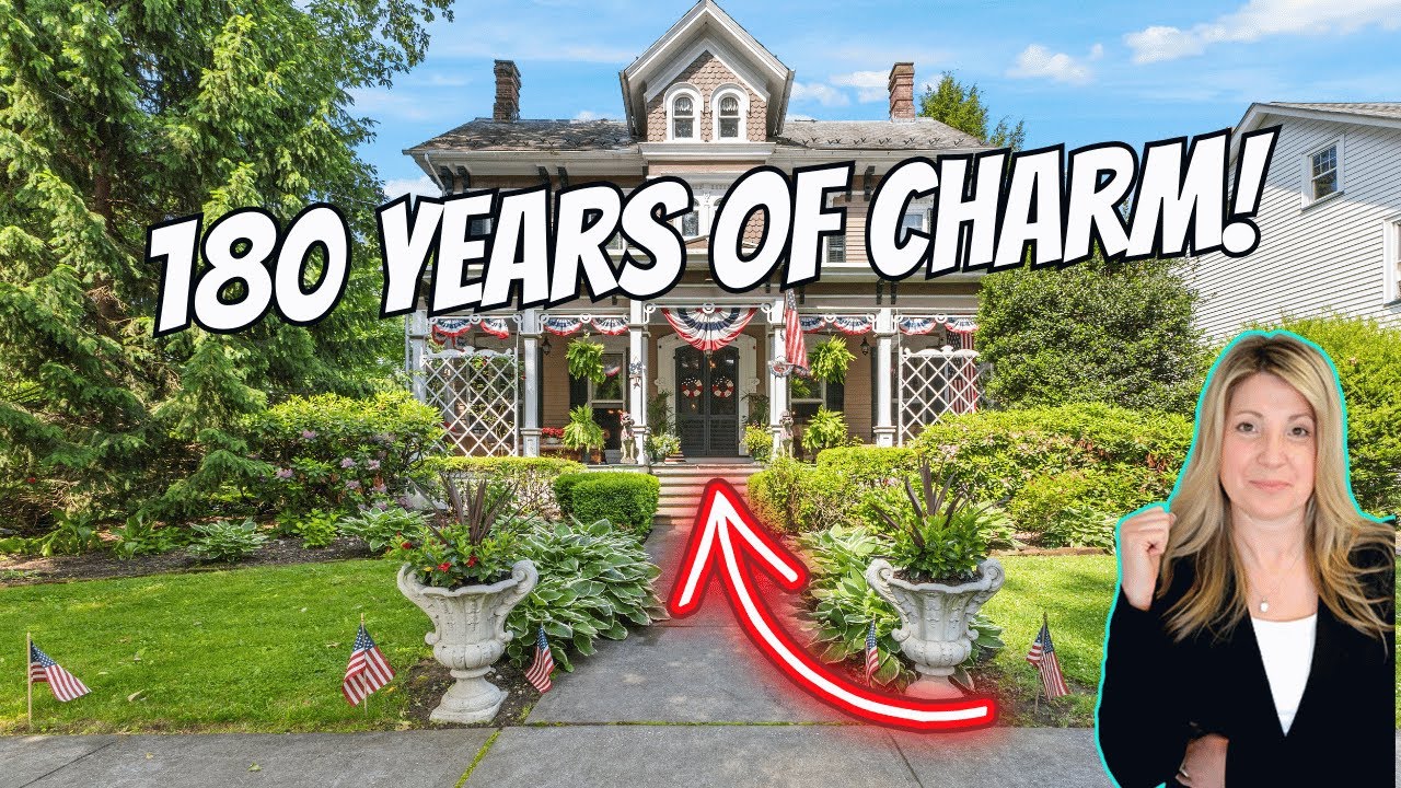 Inside This Historic Victorian Mansion | Belvidere NJ Home Tour