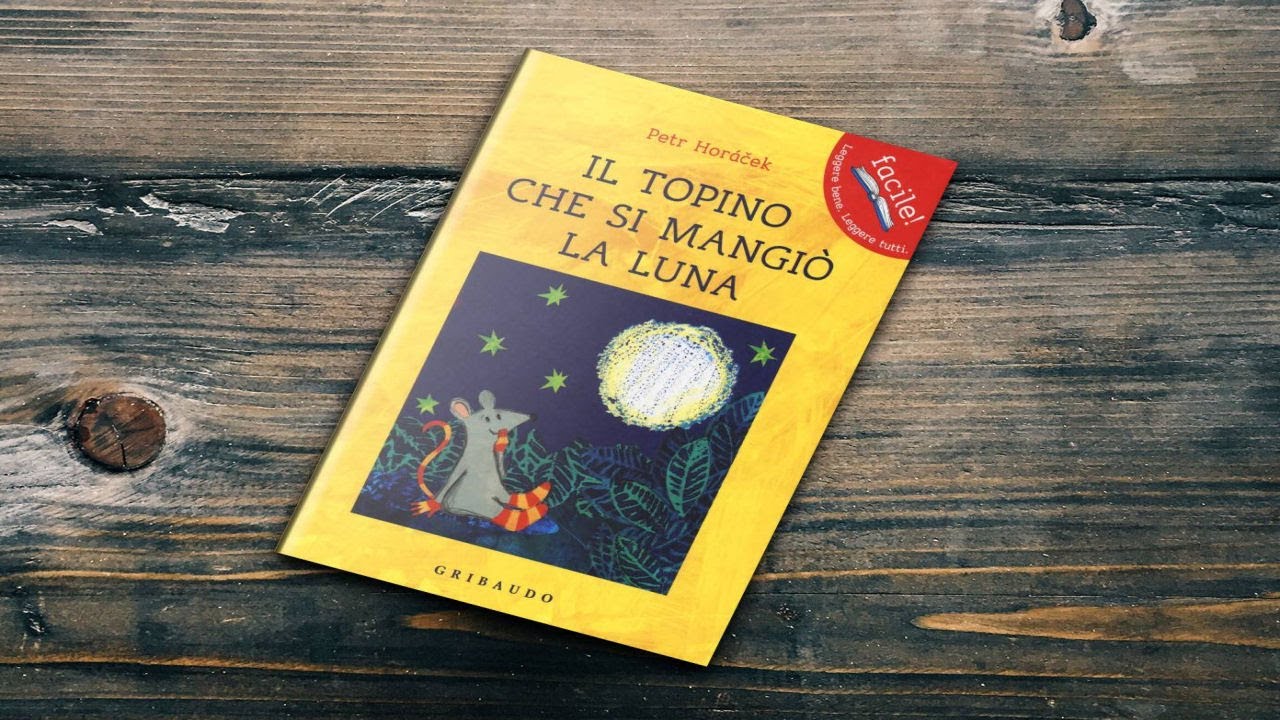 Il topino che si mangiò la luna. Storia della buonanotte per bambini letta ad alta voce