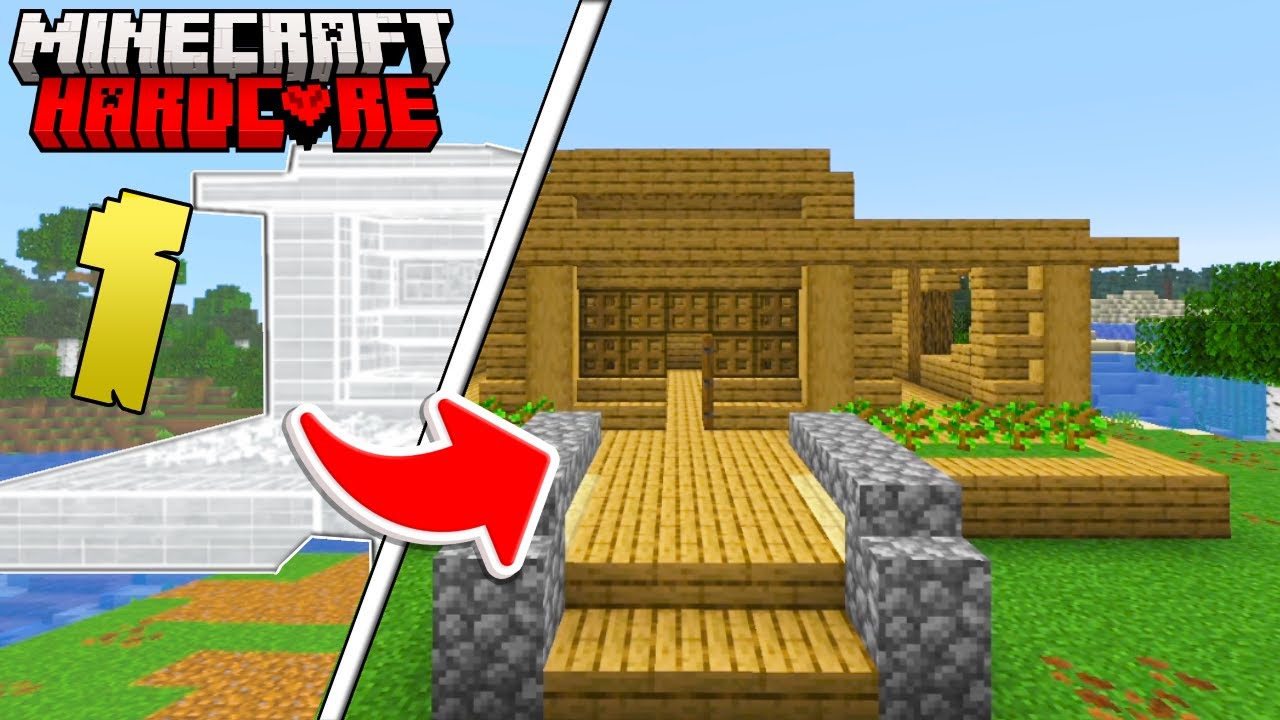 Cel Mai Bun INCEPUT Pe Minecraft HARDCORE.....