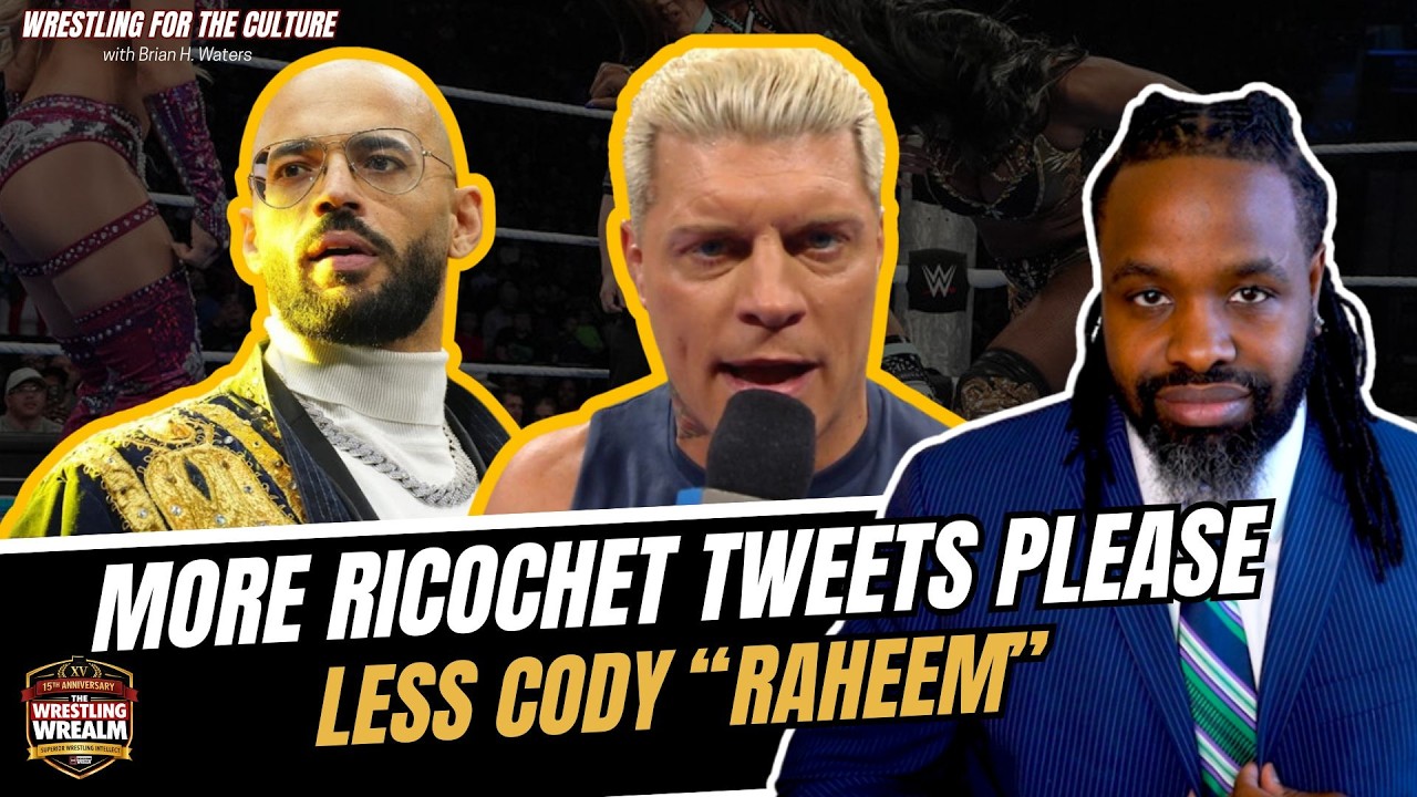 MORE RICOCHET TWEETS, LESS CODY RAHEEM | WRESTLING FOR THE CULTURE