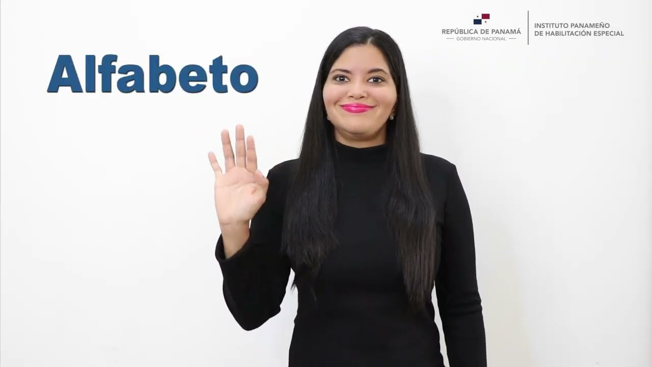 Lengua de Señas Panameñas a un click Nivel 1 - Alfabeto