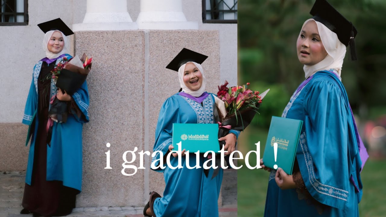 i graduated !
