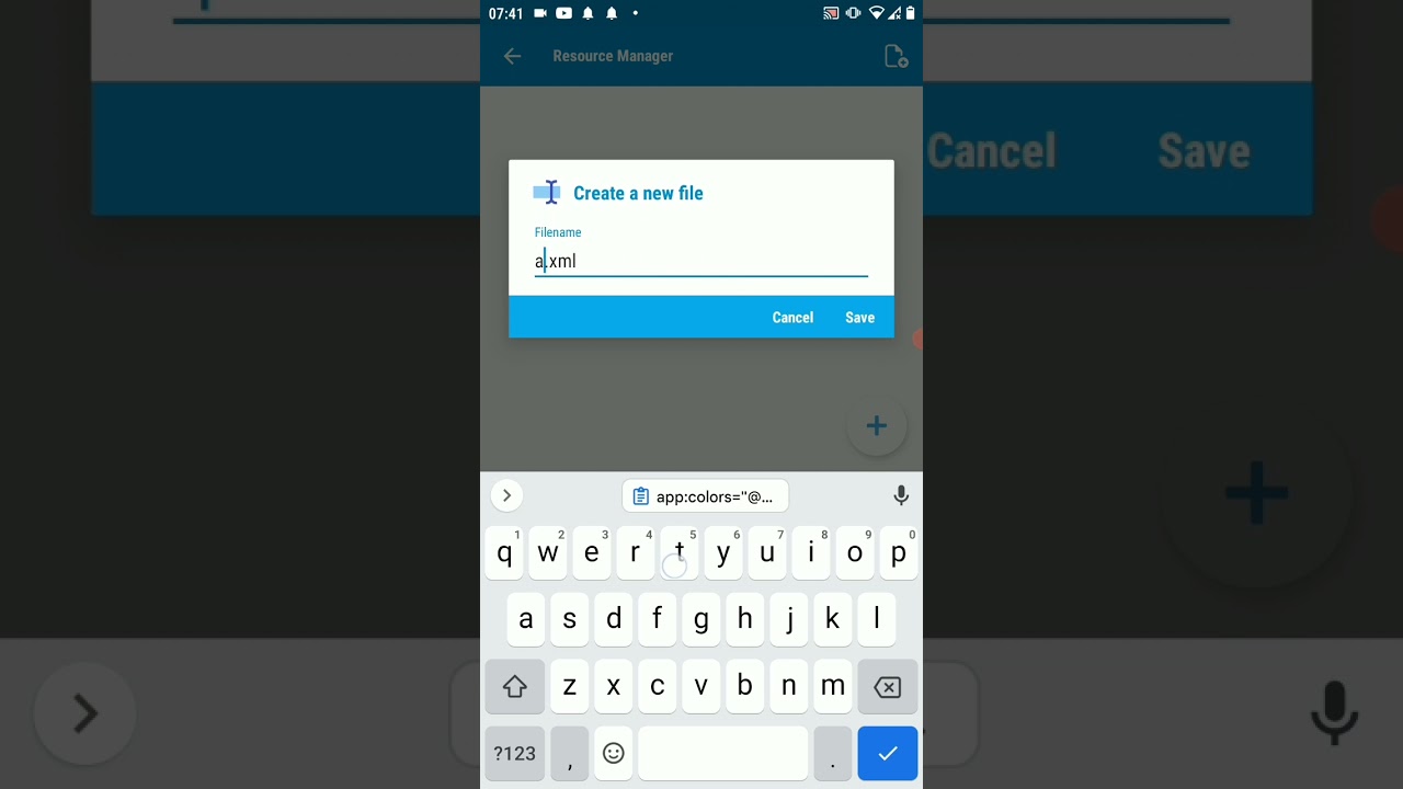 Animated Gradient Text in Sketchware