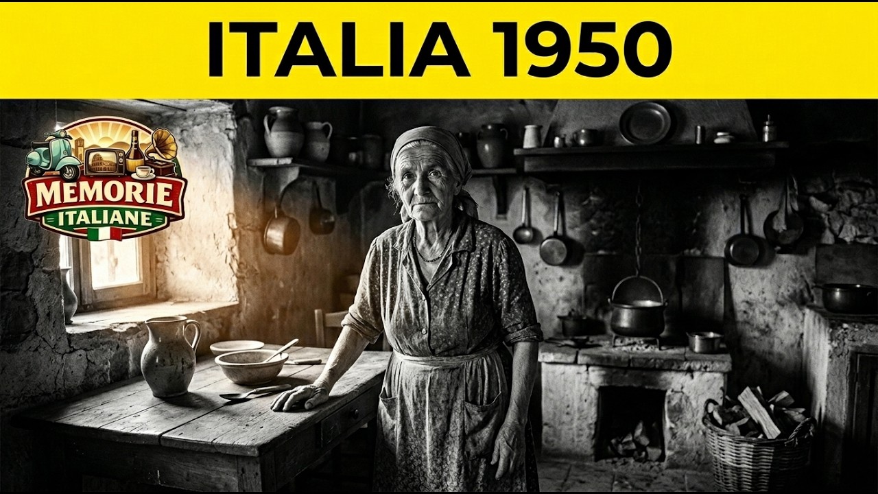 Dentro le CASE dei PAESI italiani negli ANNI Cinquanta come si viveva davvero