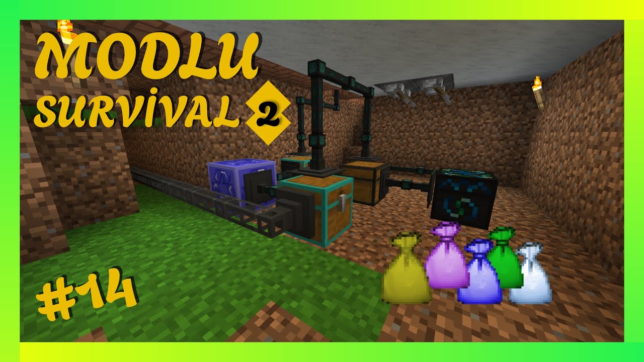 OTOMATİK LOOT AÇMAK ve BİRAZDA BÜYÜCÜLÜK - Modlu Survival #14