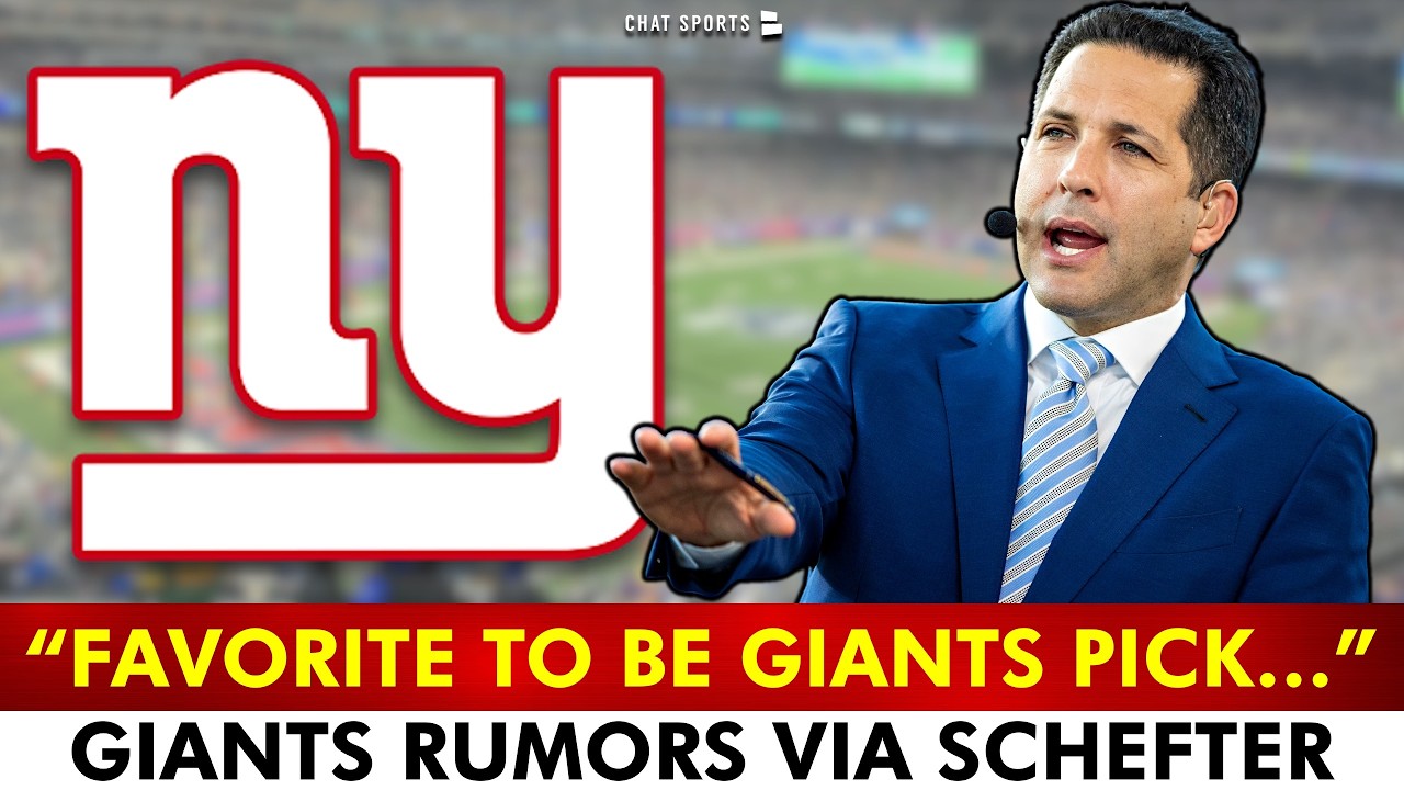 🚨Giants Draft Plans Are CRYSTAL CLEAR After Adam Schefter Report | NY Giants News