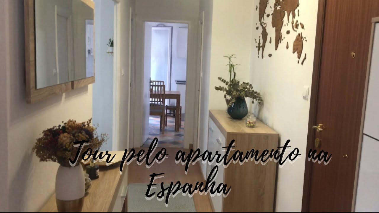 TOUR PELO APARTAMENTO QUE MORO NA ESPANHA!!! 😱