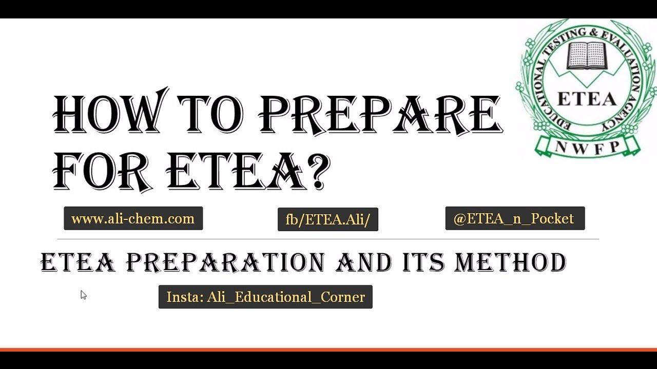How to Prepare for ETEA and MCAT and get good marks - 1 | ETEA/MCAT concepts, tricks and MCQs