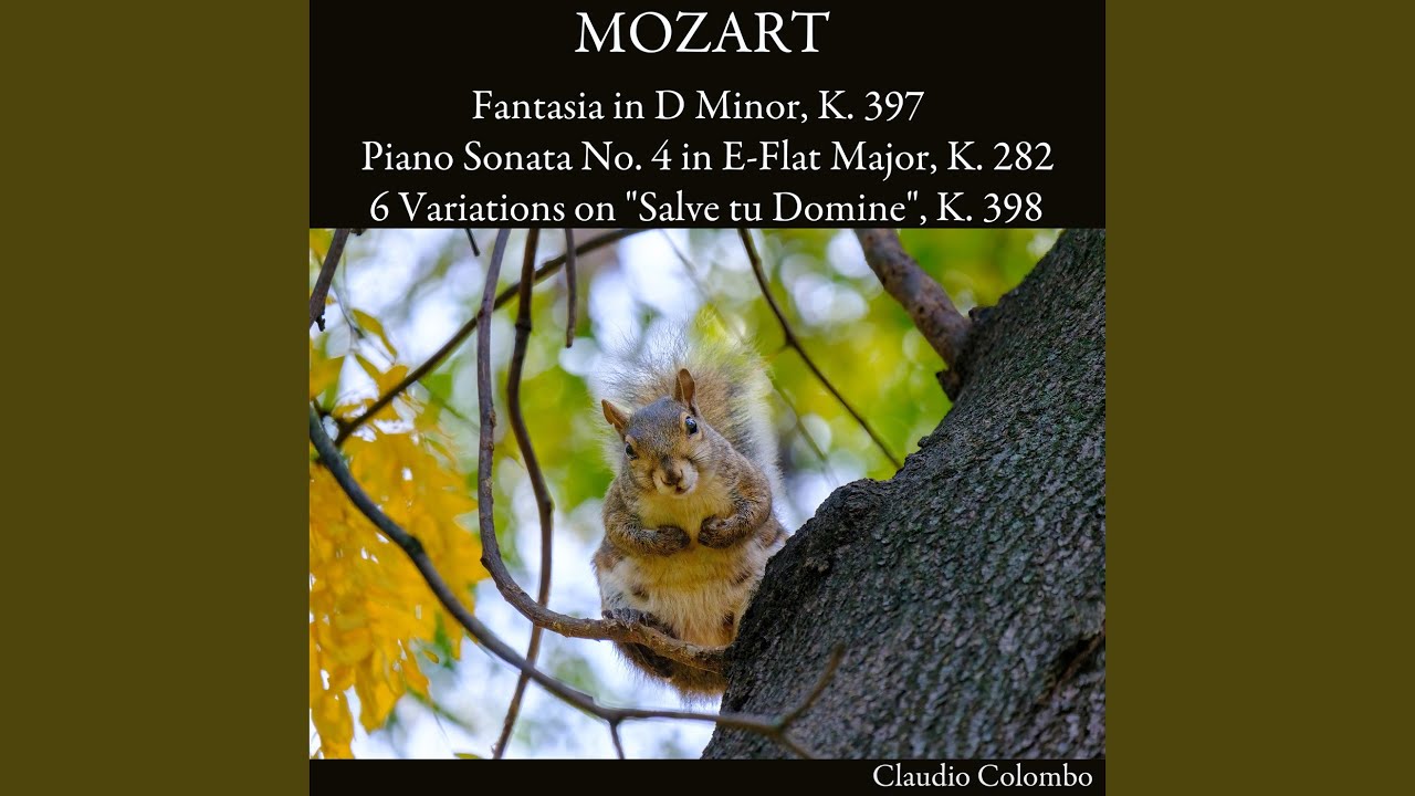 Fantasia in D Minor, K. 397/385g