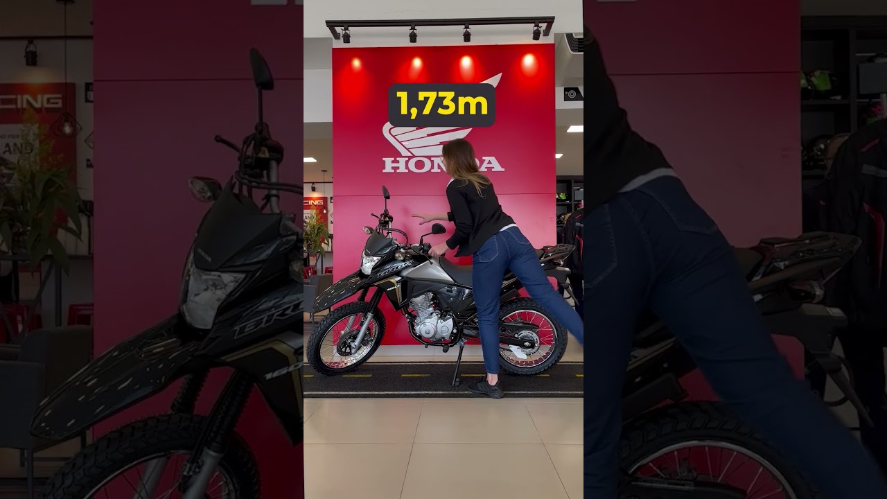 DIFERENTES ALTURAS NA HONDA BROS! #shorts
