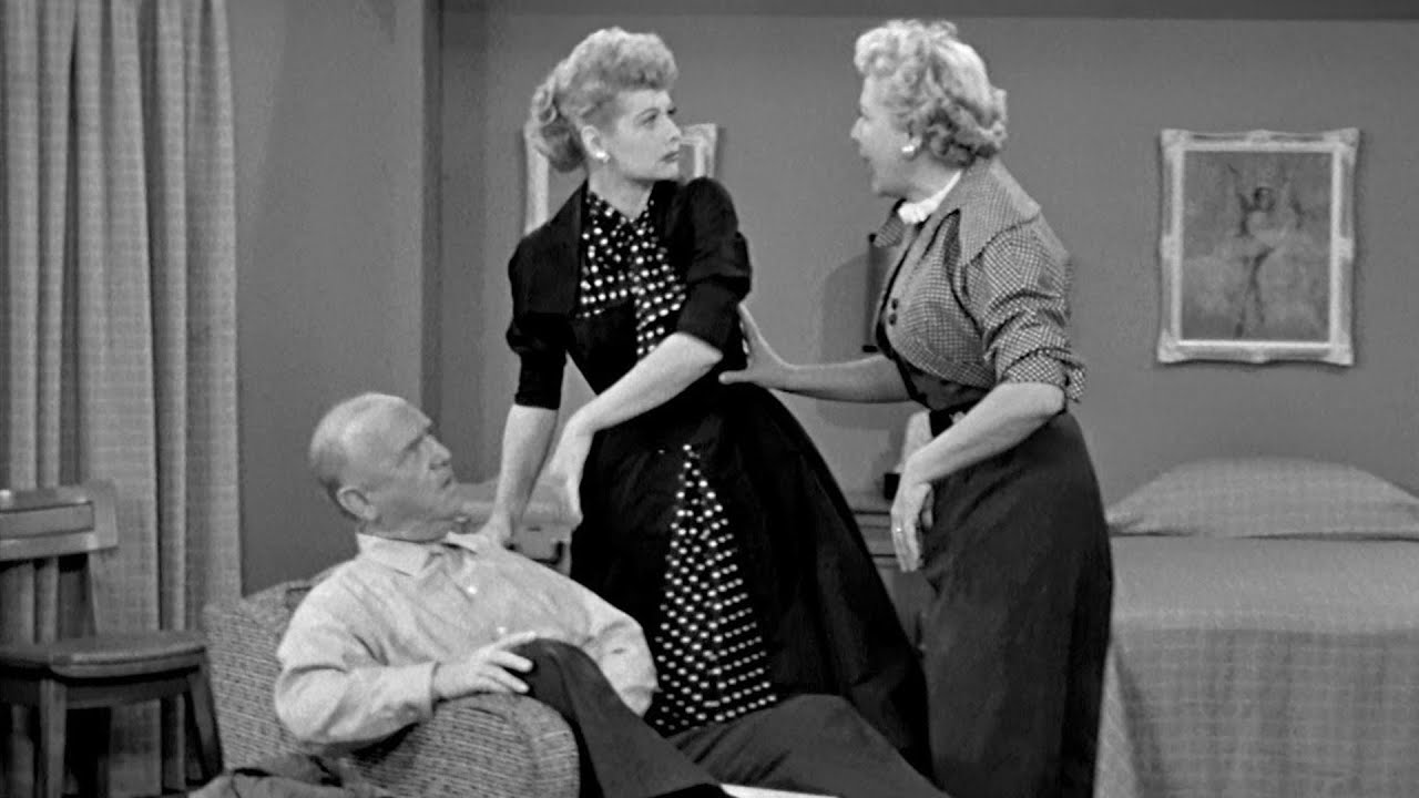 Ethel Catches Lucy Rubbing Fred’s Shoulders!