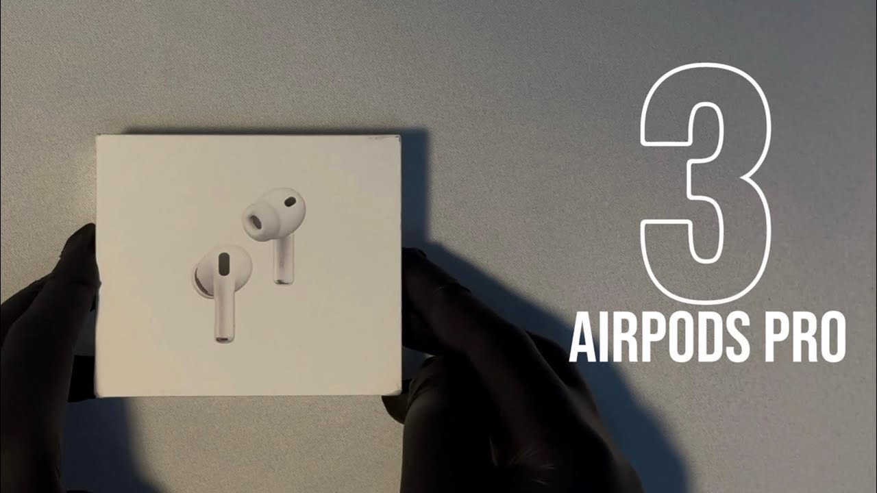 Airpods Pro 3 Unboxing : World's best ANC? 