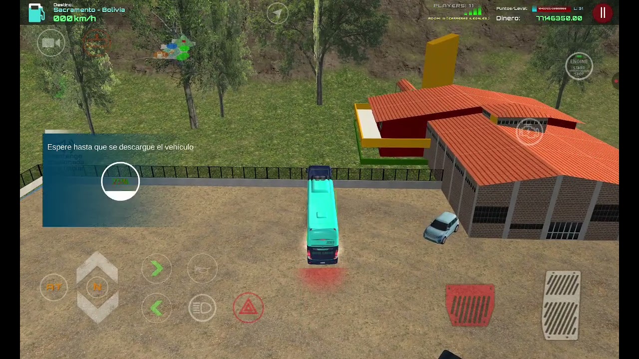 Driver's Jobs Online Simulator. Convoy en buses Marco Polo G7. Mapa de Bolivia.