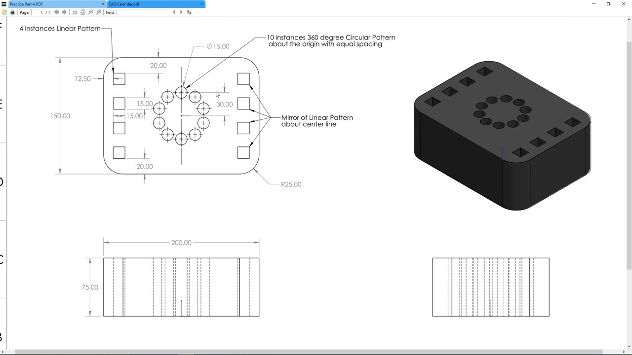 UIC ME 250 SolidWorks Fall 2018: Section 4 More Sketch Tools