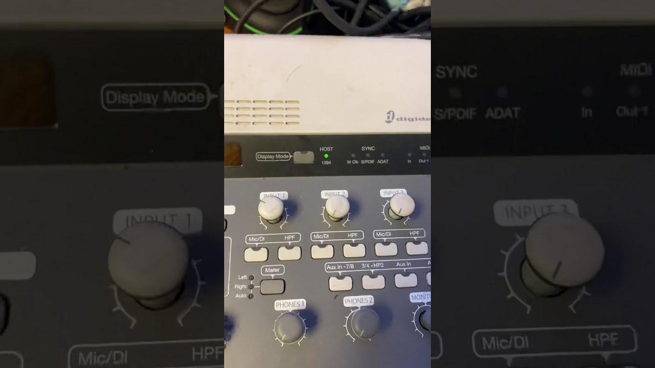 Digi 003 working with protocols 12 and Windows 10