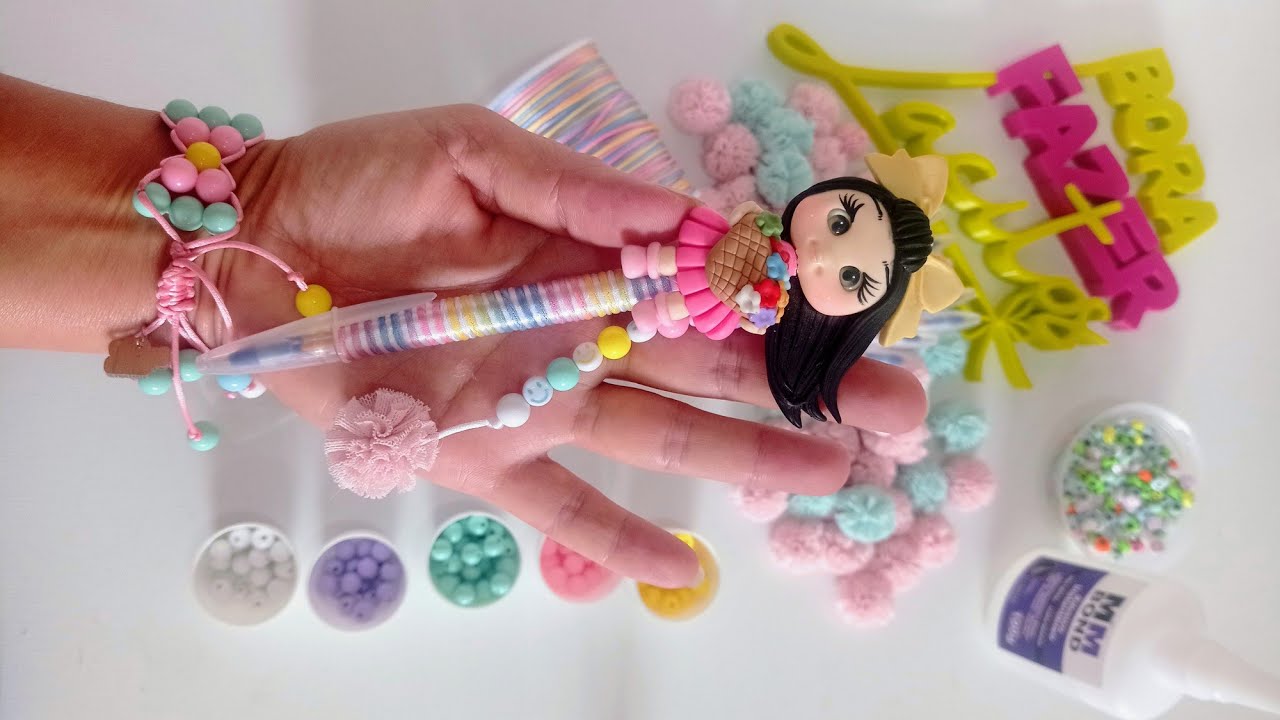 Como fazer caneta personalizada e lucrar bastante trabalhando em casa- Caneta criativa